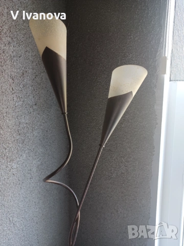 Дизайнерска лампа, снимка 2 - Лампиони - 54257375