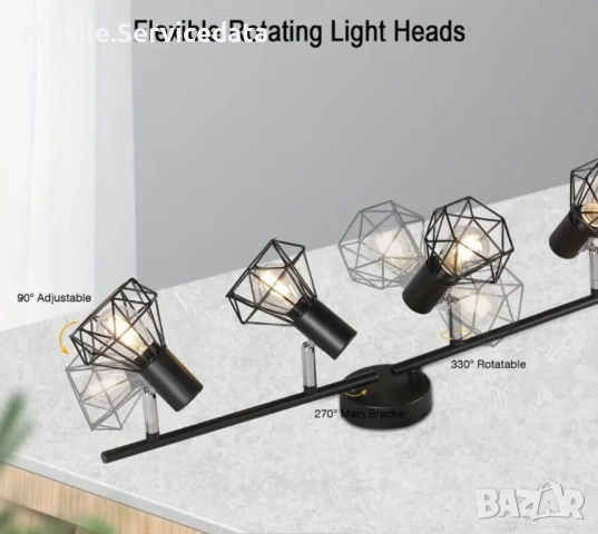 Модерни Осветителни Лампи, снимка 4 - Лампи за таван - 52163820