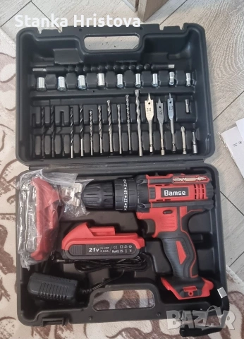 Бормашина Bamse MR3705T 21v., снимка 7 - Бормашини - 53406847