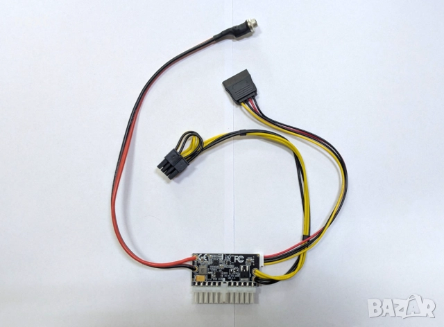 Безшумно мини компютърно захранване 12V-вход, 300W-изход