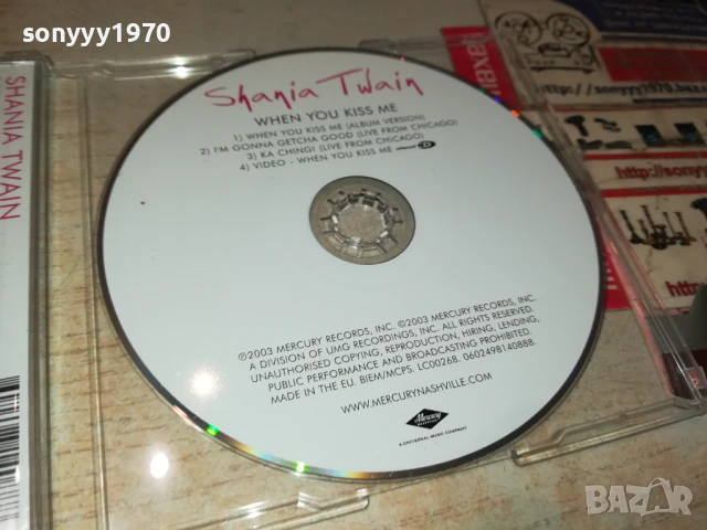 SHANIA TWAIN CD 1706251100, снимка 8 - CD дискове - 50695102