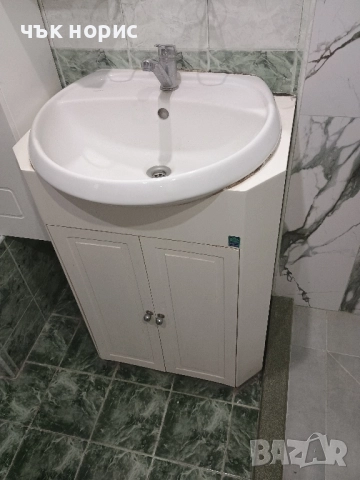 пвц шкаф долен за баня 60 см горен мдф на 60, снимка 5 - Шкафове - 51967486