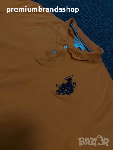 Polo a.s.s.n тениска с яка Мъжка XL, снимка 2 - Тениски - 47725456