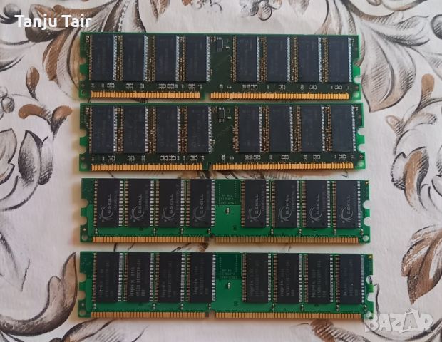 4  бр.по 1gb.DDR400, снимка 3 - RAM памет - 45541885
