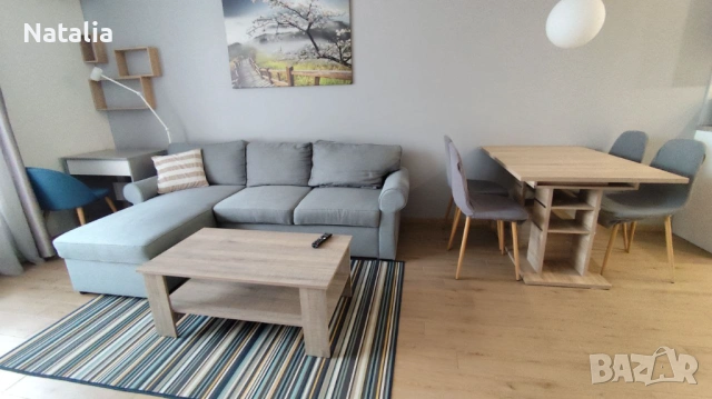 ПОД НАЕМ Прекрасен, просторен двустаен. Обзаведен. Затворен комплекс., снимка 3 - Апартаменти - 53639469