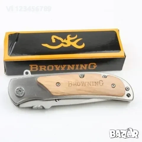 Сгъваем нож Browning-338 - 90x215 mm, снимка 4 - Ножове - 53978151