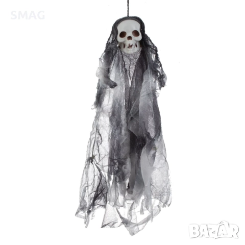 Halloween / Хелоуин висящ скелет с плат – декорация_1244365