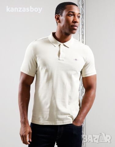 GANT Men's Polo - страхотна мъжка тениска 2ХЛ, снимка 1 - Тениски - 46760740