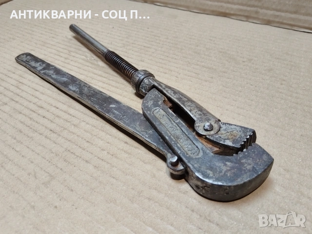 Стар Соц Български Тръбен Ключ. / НОМЕР 1752., снимка 3 - Антикварни и старинни предмети - 53991327