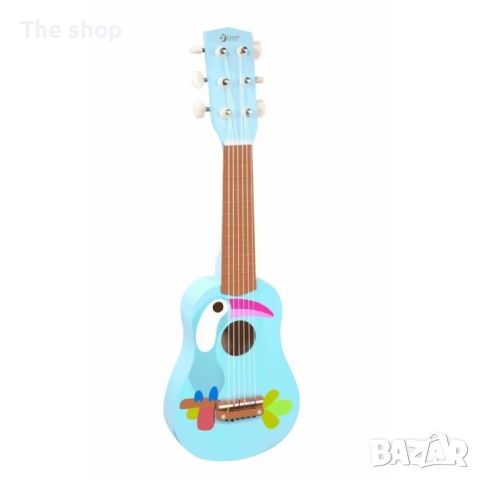 Дървена детска китара (004), снимка 1 - Музикални играчки - 45451234