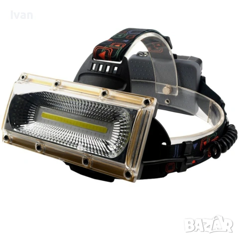 Лед фенер-челник /Led headlight, снимка 4 - Къмпинг осветление - 53982918