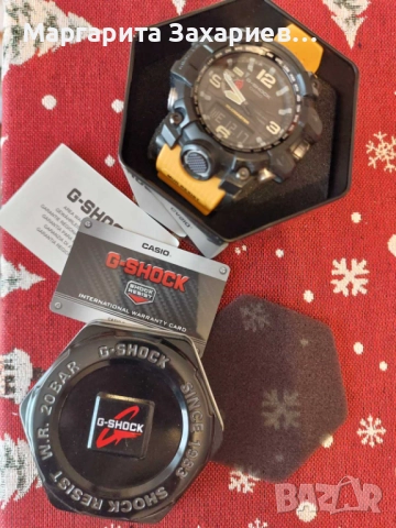 CASIO G-SHOCK mudmaster GWG 1000-1A9, снимка 2 - Водоустойчиви - 52824201