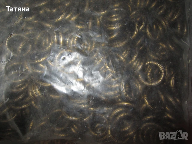 + рингове от месинг 3бр; халки за корниз или  арт. декорация, снимка 4 - Декорация за дома - 22180782