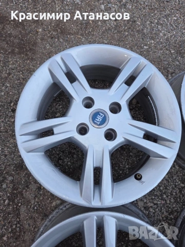 Алуминиеви джанти за Фиат Гранде пунто 15 Цола. , снимка 2 - Гуми и джанти - 54014899