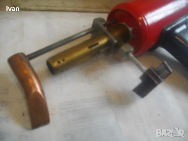 РУСКИ/СССР НОВ ПЪЛЕН КОМПЛЕКТ МАСИВЕН БЕНЗИНОВ ПОЯЛНИК ГОРЕЛКА СТАРО КАЧЕСТВО, снимка 12 - Поялници и запояване - 49765371