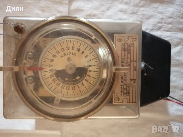 Стар часовник за електромер