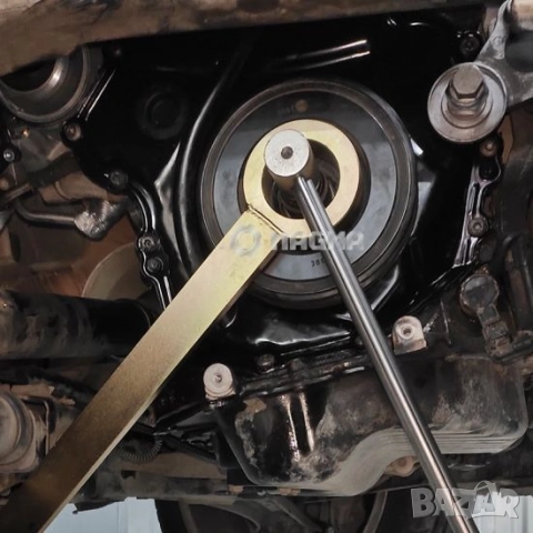 Инструмент за фиксиране шайбата на колянов вал VAG 1.8L /2.0L TFSi/TSi, снимка 2 - Други инструменти - 52415484