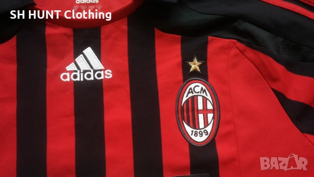 Adidas AC MILAN Football T-Shirt Размер M мъжка футболна тениска 17-67, снимка 6 - Тениски - 53296300