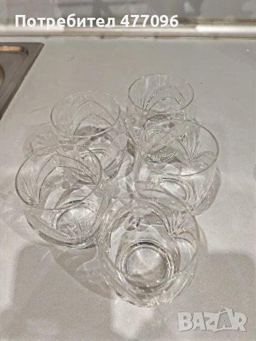 Продавам два сервиза с кристални чаши, снимка 4 - Чаши - 53085267