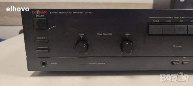 Стерео усилвател Luxman LV-100#1, снимка 4 - Ресийвъри, усилватели, смесителни пултове - 53350446