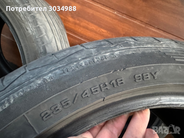 Продавам летни гуми Debica 235/45R18, снимка 3 - Гуми и джанти - 44994491