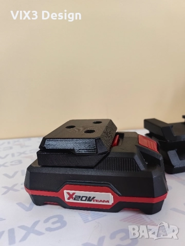 Адаптор за батерия Parkside към кутия Milwaukee, снимка 3 - Други инструменти - 52126224