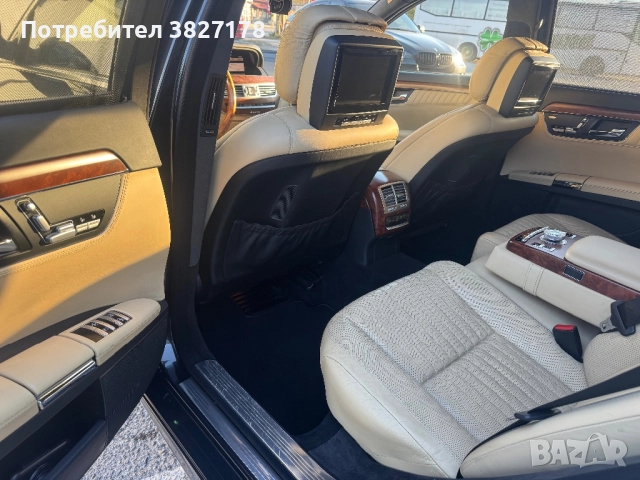Мерцедес S500L 4matic designo, снимка 8 - Автомобили и джипове - 52002627