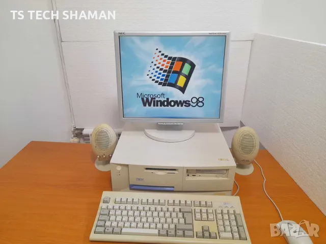 ⭐Продавам ретро компютър IBM NetVista нов Windows 98SE⭐, снимка 1 - Колекции - 47150785