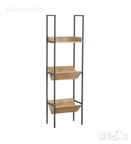Етажерка за книги- стелаж, библиотека, 40*27*150см, 3 рафта, снимка 1