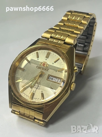 Винтидж автоматичен часовник ORIENT L469648 / 21 jewels, снимка 3 - Мъжки - 53016078