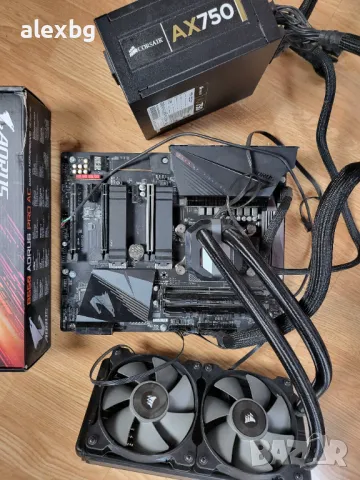 Corsair 750w ryzen 3900x 32gb 3600mhz Aorus b550 WiFi, снимка 4 - Геймърски - 49262319