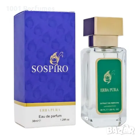 Унисекс мини парфюм Sospiro Erba Pura EDP 38ml, снимка 1 - Унисекс парфюми - 48581100