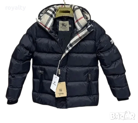 Яке за момче Burberry зима Два цвята , снимка 2 - Детски якета и елеци - 52829211