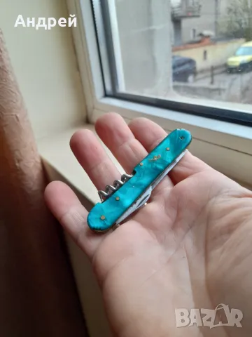 Стар джобен нож,ножче,ножка #104, снимка 3 - Други ценни предмети - 49666791