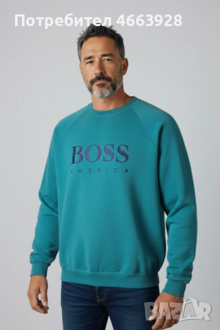 BOSS Мъжки блуза | Добро състояние, снимка 2 - Суичъри - 52693800