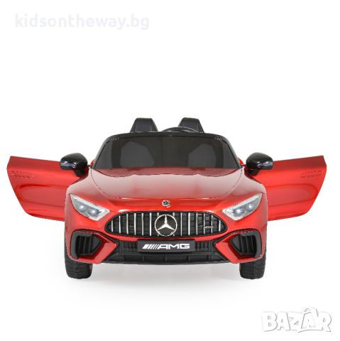Акумулаторна кола Mercedes-Benz DK- SL63 червен, снимка 3 - Детски велосипеди, триколки и коли - 46387790