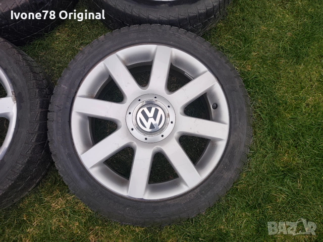 ПРОМОЦИЯ АЛУМИНИЕВИ ДЖАНТИ за VW 5x112 17цола.Отлично състояние., снимка 2 - Гуми и джанти - 53727077