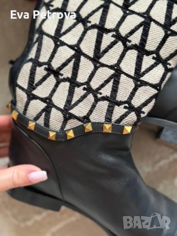 Valentino rock studded boots 39 дамски ботуши, снимка 10 - Дамски боти - 42808076