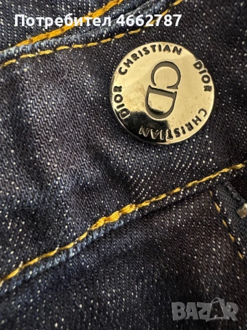 Dior-Оригинални мъжки дънки номер 52/размер Л, снимка 6 - Дънки - 52611261