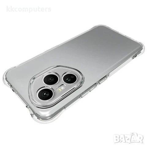Honor 400 Pro 5G Прозрачен TPU Калъф с Усилени Ъгли и Скрийн Протектор, снимка 3 - Калъфи, кейсове - 50513728