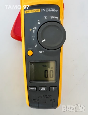Fluke 374 - Професионални амперклещи за измерване на по-взискателните потребители в енергетиката, снимка 2 - Други инструменти - 51144310