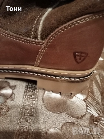 TAMARIS Оригинал Нови Дамски Боти Изцяло от Естествена Кожа 39, снимка 8 - Дамски боти - 53331298