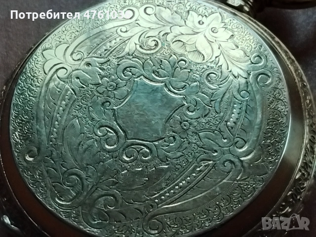 Позлатен джобен часовник "Elgin" с кюстек , снимка 14 - Антикварни и старинни предмети - 54055761