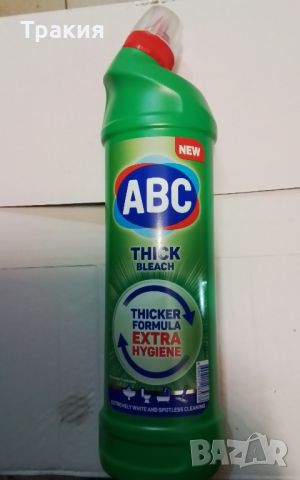 АБЦ ABC WC гел за тоалетни чинии 750мл., снимка 1 - Препарати за почистване - 45823976