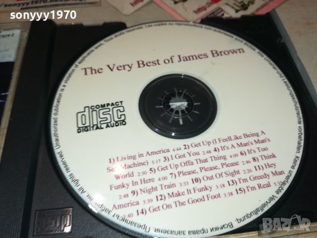 JAMES BROWN CD 2207240840, снимка 5 - CD дискове - 46654589