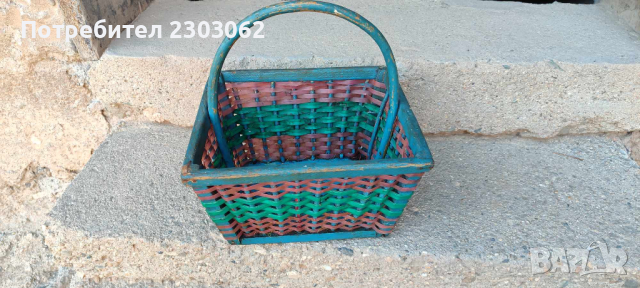 Стара кошница, снимка 1 - Антикварни и старинни предмети - 45023847