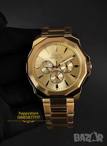 часовник INVICTA Speedway Gold new, Инвикта нов , снимка 5 - Мъжки - 48695559