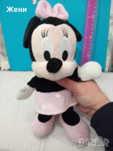 Плюшена Disney Minnie Mouse Baby Nicotoy Мини Маус , снимка 3 - Плюшени играчки - 45750407