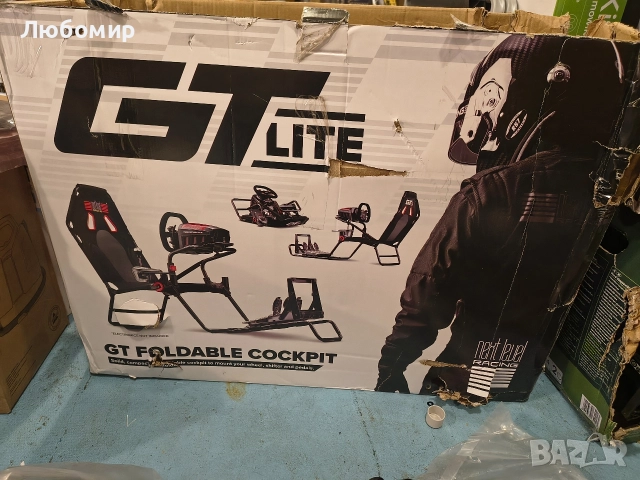 Сгъваема пилотска кабина за симулатор Next Level Racing GT Lite (NLR-S021) , снимка 9 - За дома - 52776571