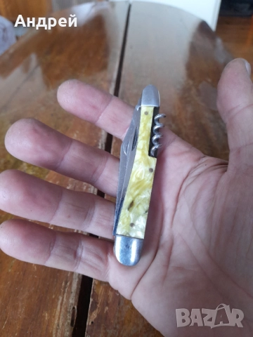 Стар джобен нож,ножче,ножка #133, снимка 3 - Други ценни предмети - 51810848